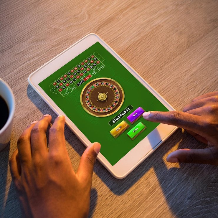 Live Roulette dengan putaran real-time Roulette wheel dalam sesi live dengan visual jernih